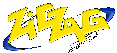 Logo auto-école Zig-Zag